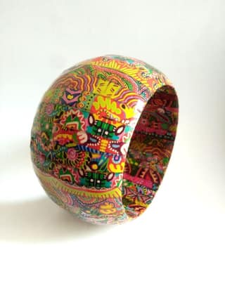 JAZZY WOODEN BANGLE