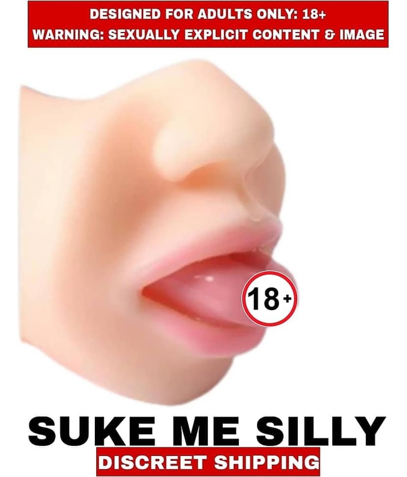 Sexual Wellness Men's Sex Toys Perfect Orgasm Real Fell Mouth Suck Me Silly Silicon Masturbator Mini Doll For Men view 2