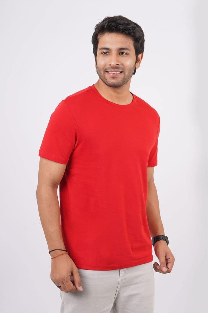 Men's 3 Piece Pack Single Jersey Round Neck T-shirt view 3