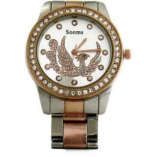 Sooms Analog Watch For Woman - White