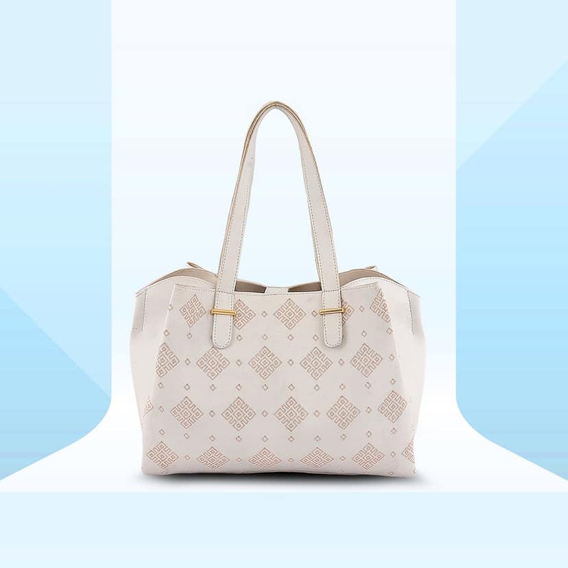Lychee bags Women Pu Emroidered White Shoulder Bag view 2