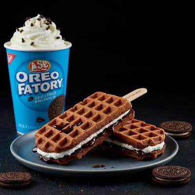 Oreo Factory Waffle Popsicle
