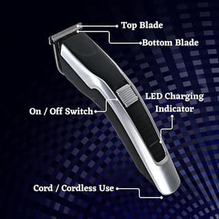 AT-538 Professional Rechargeable Hair Clipper Trimmer