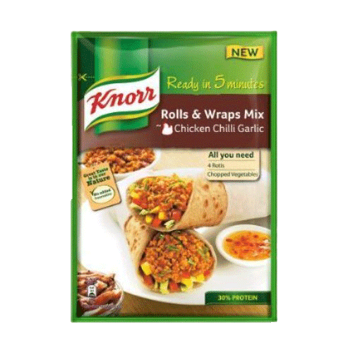 Knorr Chefs Mix-Wraps & Rolls Chicken Chilly Garlic