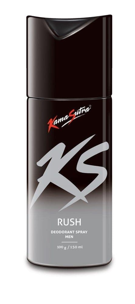 Kama Sutra Deodorant Body Spray for Men, 150 ml (Rush) - Pack of 3 view 2