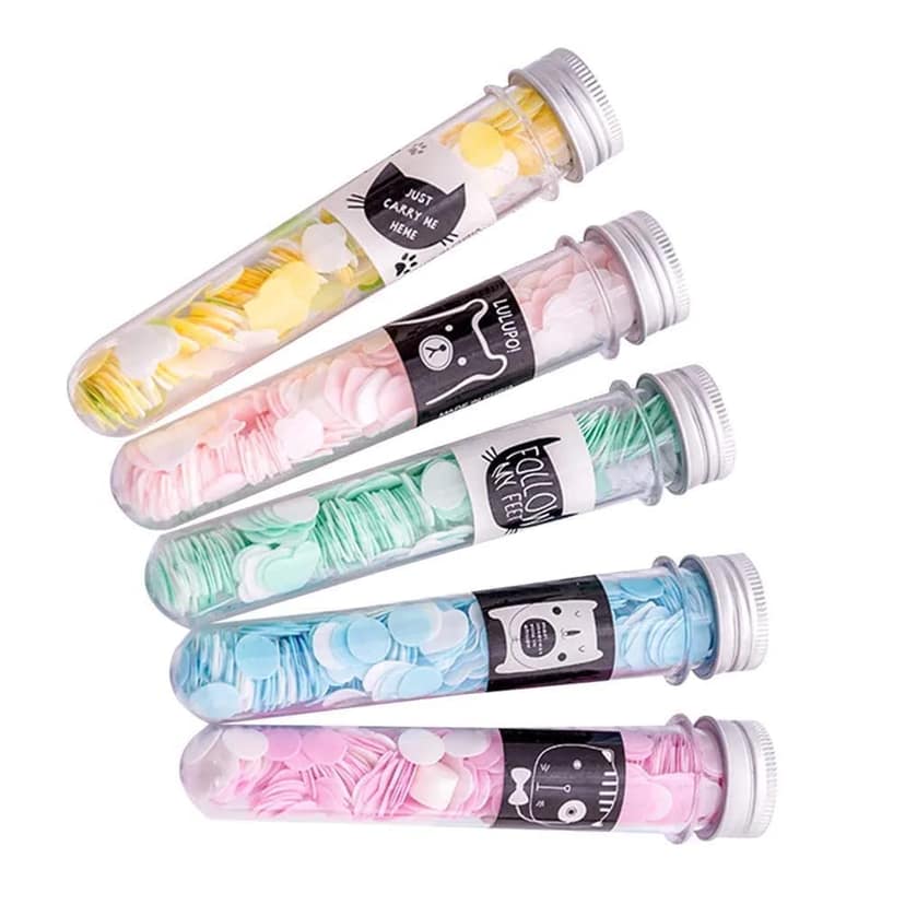 Elecsera Paper Flower Clean Soft Soap Pack of 5 (5 x 20 g)