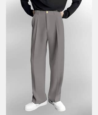 FTX Loose Men's Korean Pant - Grey ( Pack of 1 )