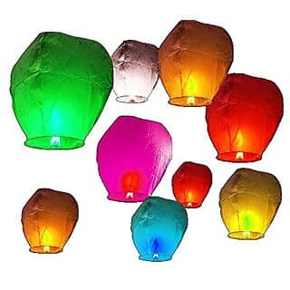 SKY LANTERN SET OF 3 PCS (Hot air balloon)
