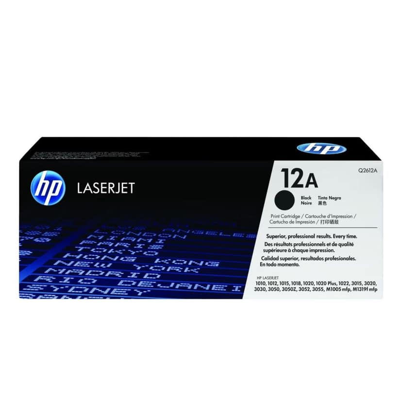 HP 12A Black Original LaserJet Toner Cartridge (Q2612A) view 2