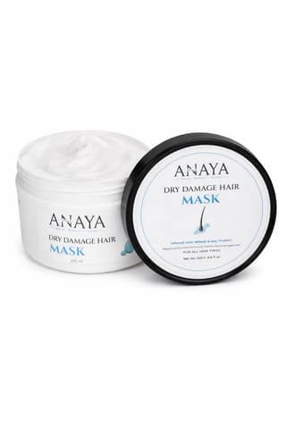 Anaya Naturals Dry Damage Hair Mask with Wheat & Soy Protein – 250 ml