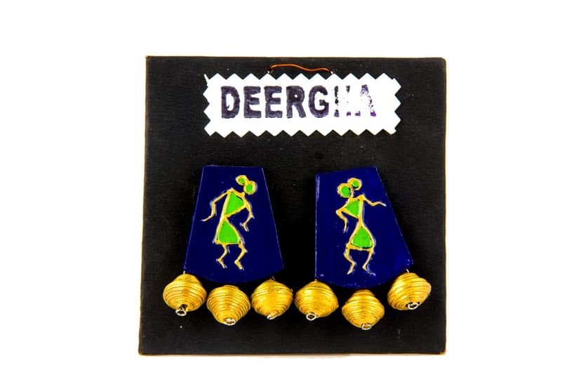 Warli Painting Earrings
