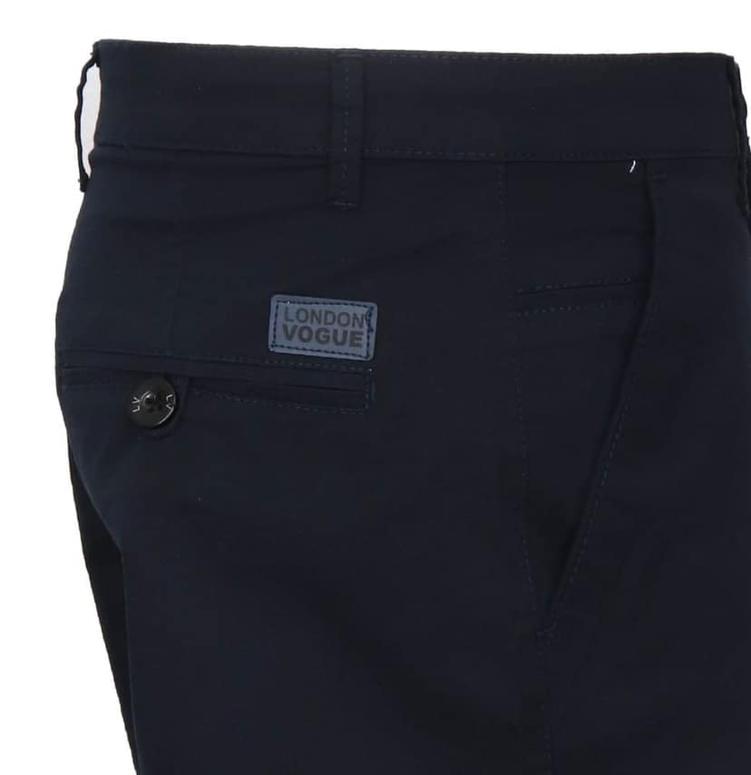 Cotton Black Solid Shorts view 2