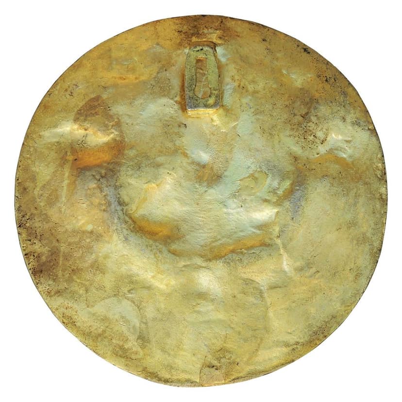 Brass Showpiece Wall Hanging Laxmi Ji God Idol Statue (BSMAS1796 E) view 3