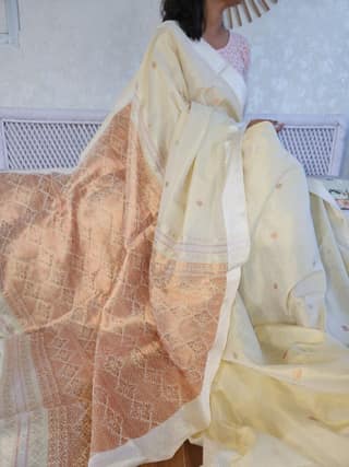 Mulberry Silk by Cotton Saree