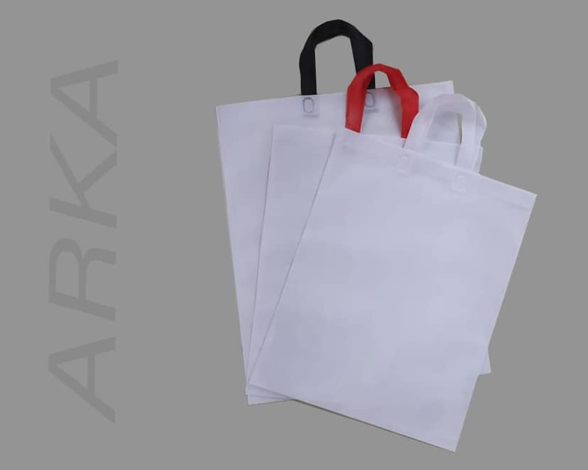 Loop Handle 16x20 (200 Pcs) Non-Woven Carry Bags view 2