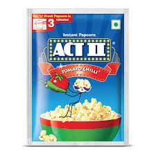 ACT II TOMATO CHILLI POPCORN 59GM
