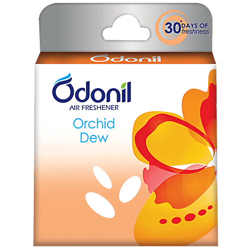 Odonil Bathroom Air Freshener Blocks - Orchid Dew, 48 g
