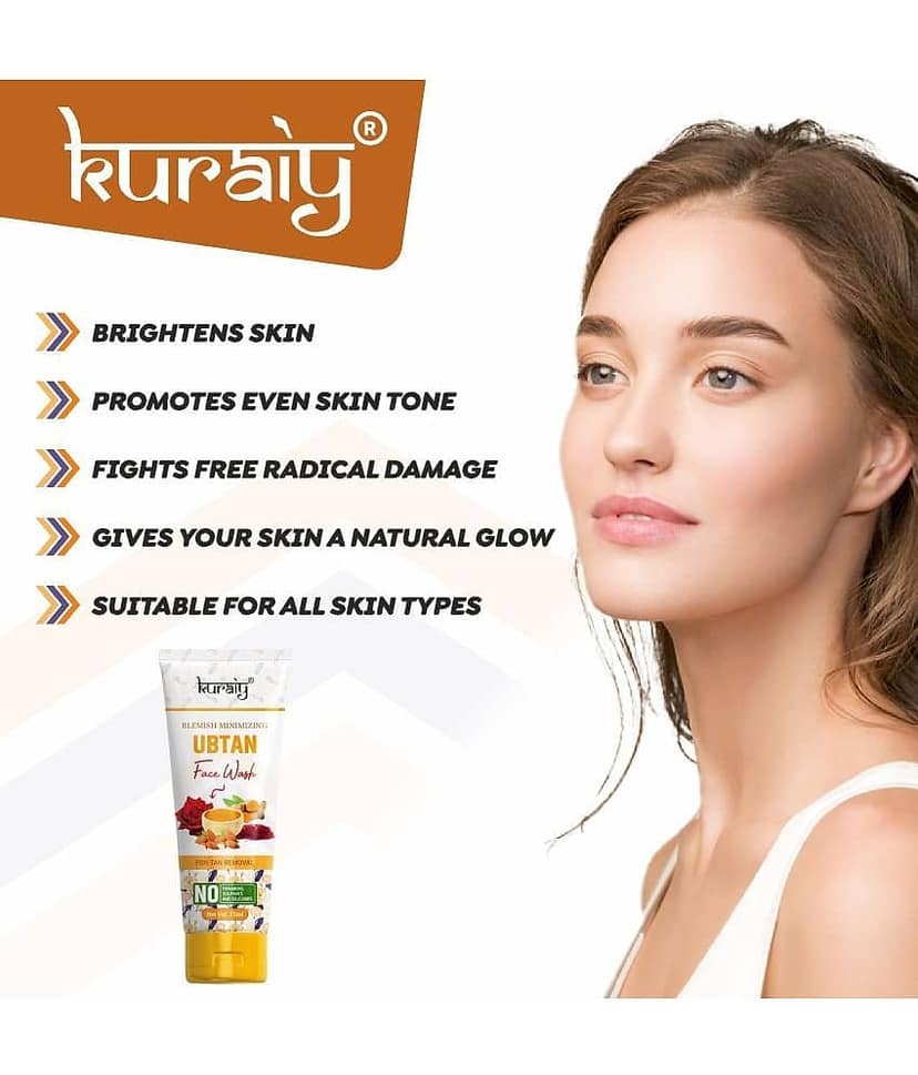 KURAIY Facial Cleanser Face Washing Remove Blackhead Face wash pack of 3 view 2