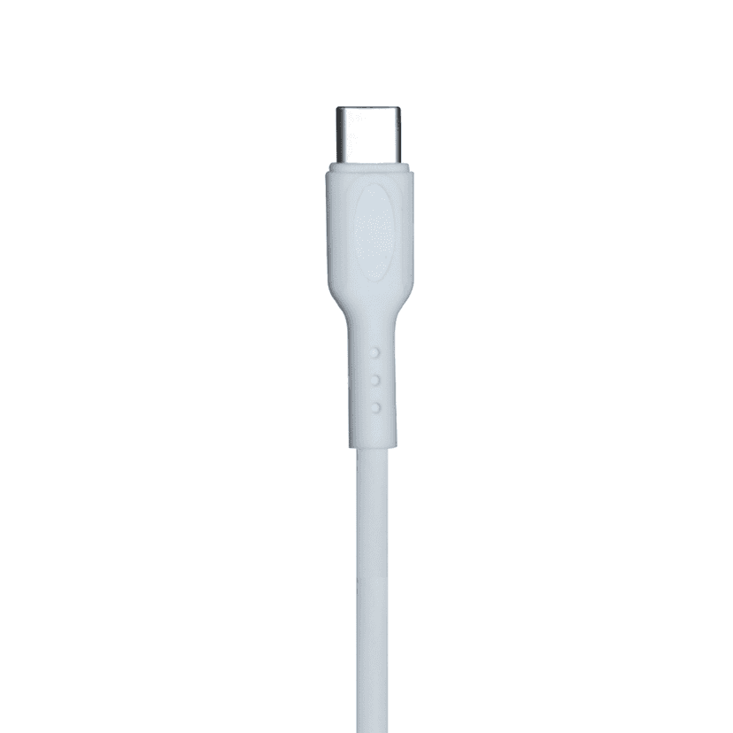 Champion Type-C to iPhone PD 27W Data Sync & Charging Cable PVC for all Apple & Lightning Port Devices (White) view 3