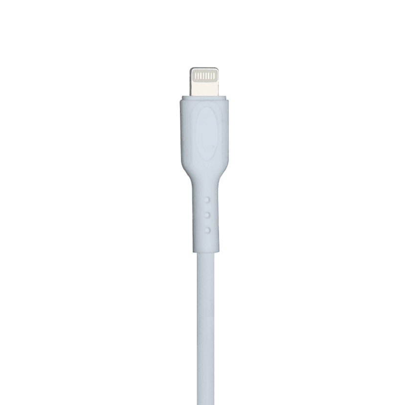 Champion Type-C to iPhone PD 27W Data Sync & Charging Cable PVC for all Apple & Lightning Port Devices (White) view 4