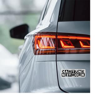 Cartune Car Sticker
