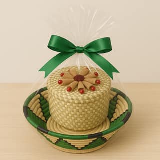 Tiger Grass Handwoven Combo