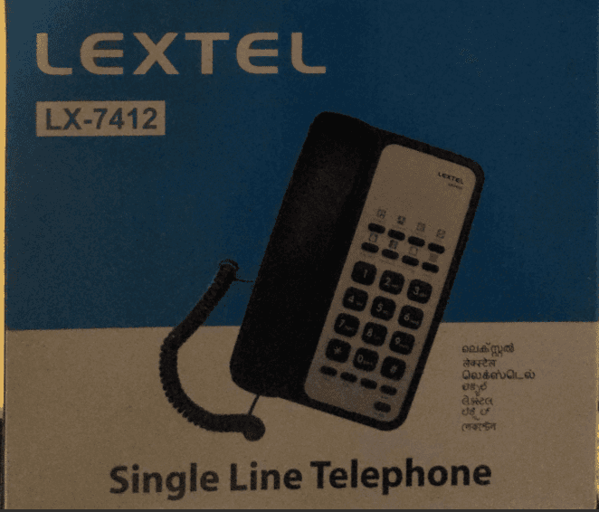 Lextel LX-7412 Hotel Landline Telephone view 2