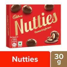 CADBURY NUTTIES 30GM