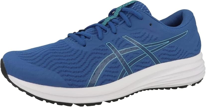 Asics Men's Patriot 12 Mako Blue Running Shoes view 3