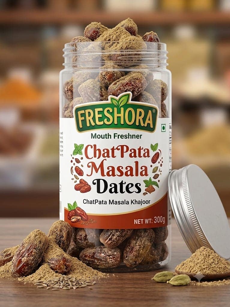 Freshora Mouth Freshner - Premium ChatPata Masala Kharek - Natural Digestive (300 Gram) view 4