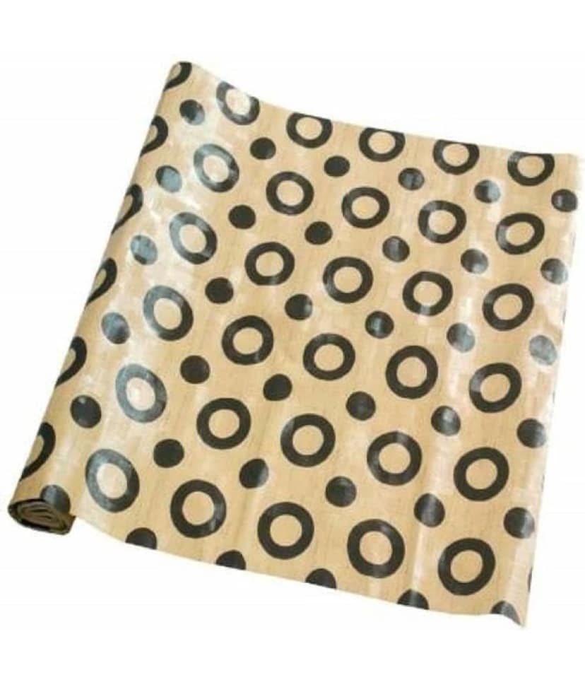 Single PVC Beige Kitchen Shelf Cover Cover