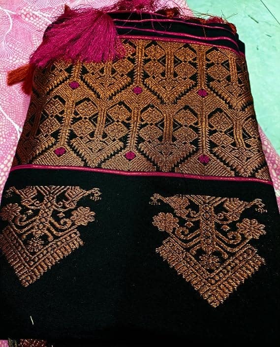 Assamese Chador Mekhela view 4