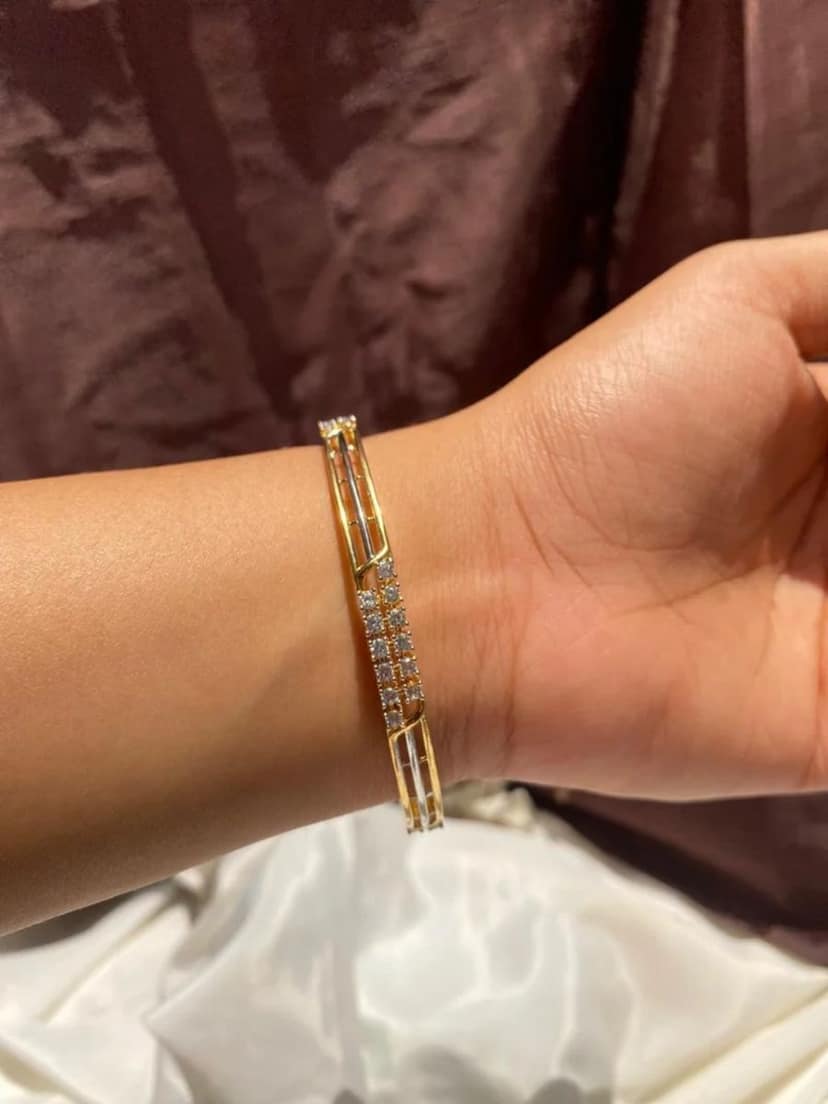 Golden Luxe Bangles view 2