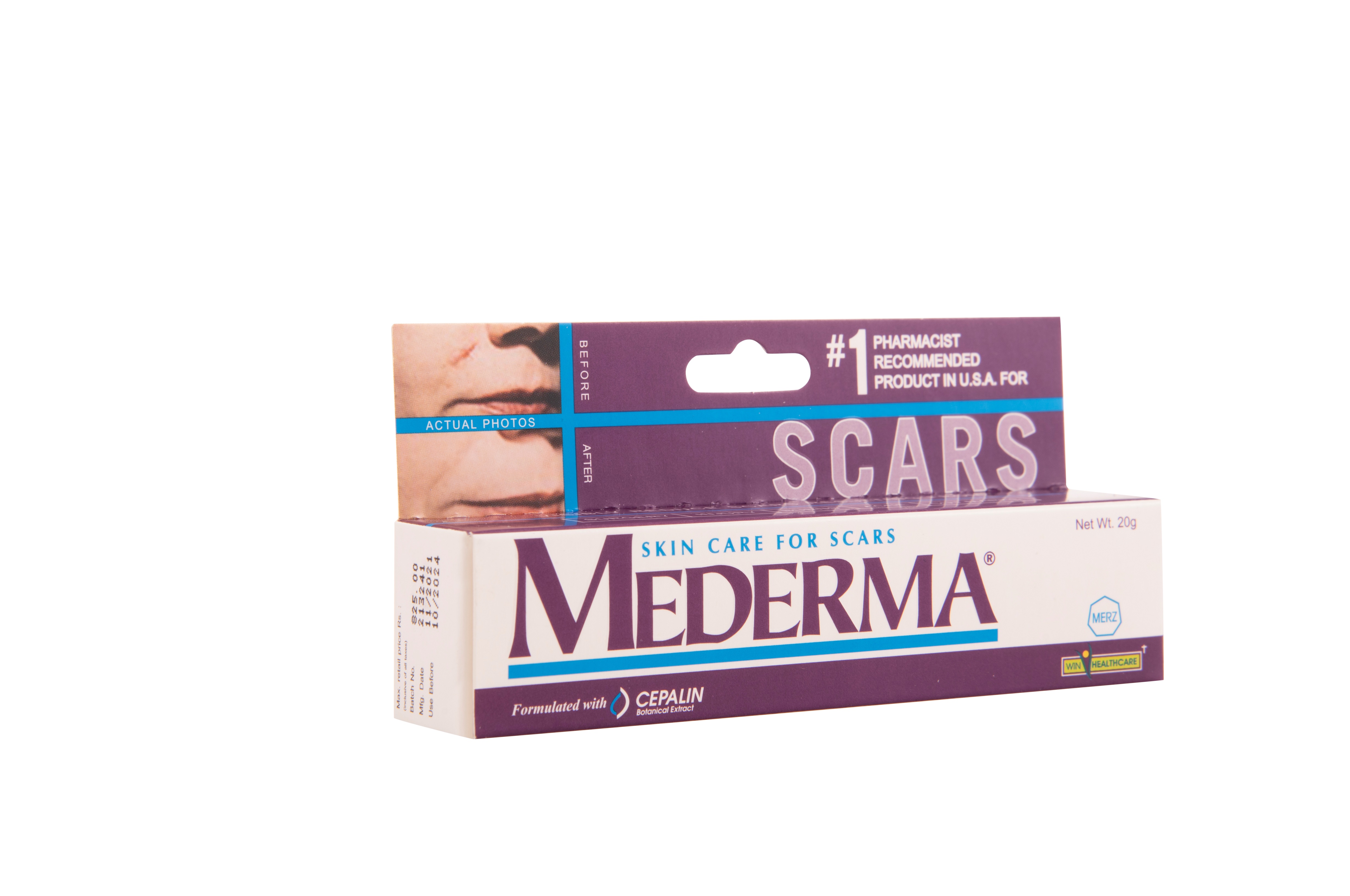 MEDERMA Skin Care Cream for Scars (20 g) view 3