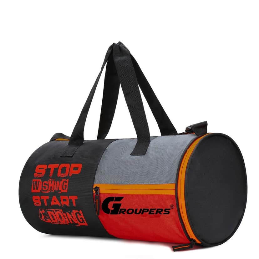 GROUPERS SWSD Duffel Bag l Gym Bags l Gym Shaker Bottle-500 ML Duffle Bags Travel view 5