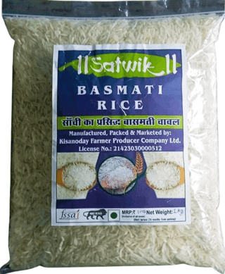 Satwik Basmati Rice - Premium Aromatic Long Grain Rice, 1kg Pack