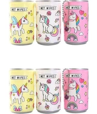 Eclet Scented Wet wipes For Babies ( Pack of 6 )