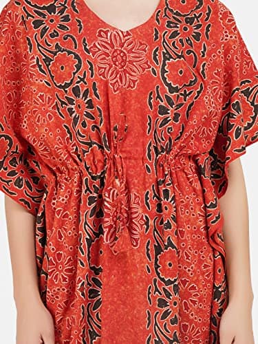 KOI SLEEPWEAR Cotton Kaftan Free Size Nighty Night Gown Sleepwear view 4