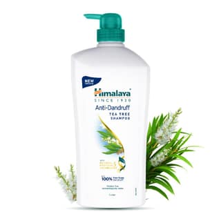Himalaya Anti Dandruff Shampoo With Tea Tree Removes Dandruff & Soothes Sclap, 1000 ml Himalaya Anti Dandruff Shampoo With Tea Tree Removes Dandruff & Soothes Sclap, 1000 ml - White / 1 l (Pack of 1)