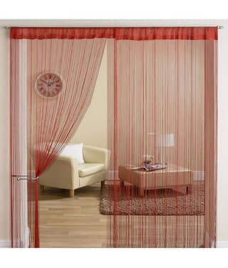 Homefab India Others Semi-Transparent Eyelet Long Door Curtain 9ft (Pack of 2) - Green