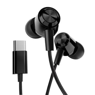 GOBOULT WiredX 500 Earphones with Type-C Input, 13mm Bass Drivers, Inline Controls, IPX5, Earphones Wired Headphones with mic GOBOULT WiredX 500 Earphones with Type-C Input, 13mm Bass Drivers, Inline Controls, IPX5, Earphones Wired Headphones with mic -