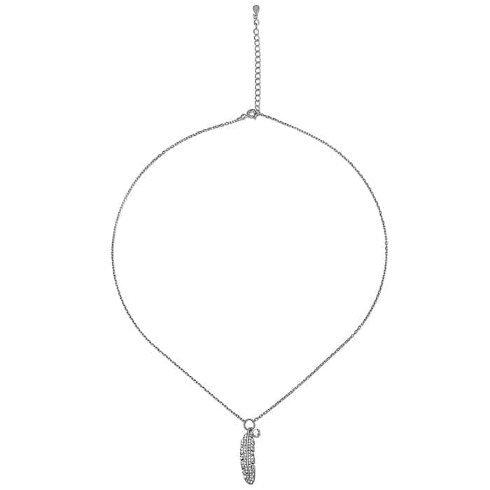 Silver Quill Necklace view 8