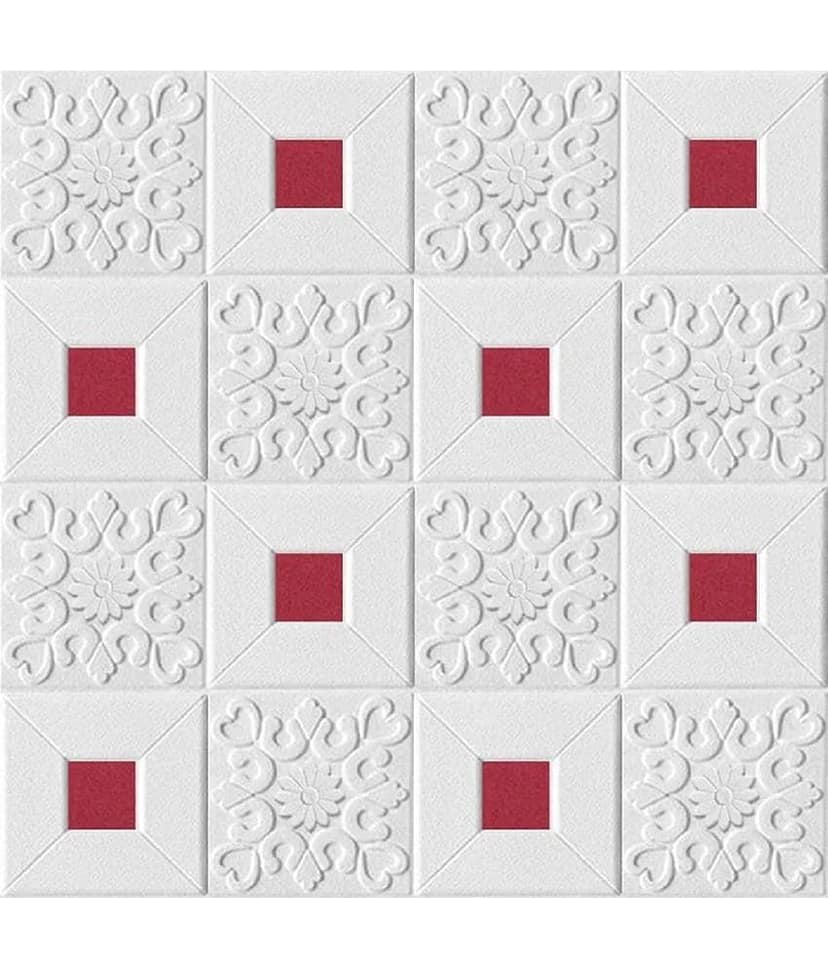 HINGOL Abstract 3D Wallpaper ( 70 X 77 ) cm ( Pack of 1 )