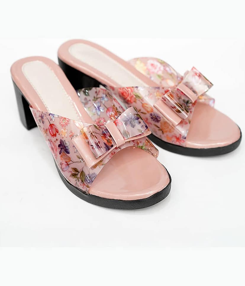 Dream Makers Pink Women's Slip On Heels