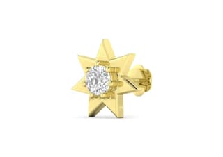 Star Struck Men's Ear Stud (1 Pc Only)