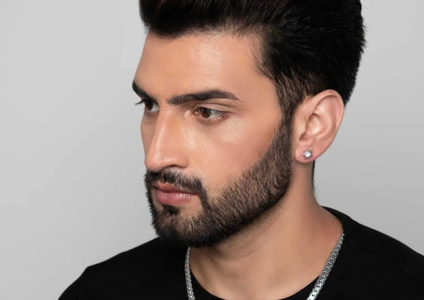 Star Struck Men's Ear Stud (1 Pc Only) view 6
