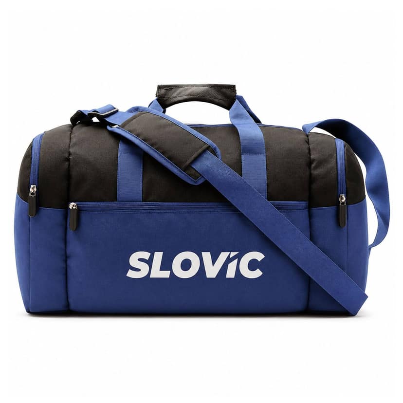 Slovic Large Duffle Bag with 2 Slip Pockets, External Pocket and Main Compartment