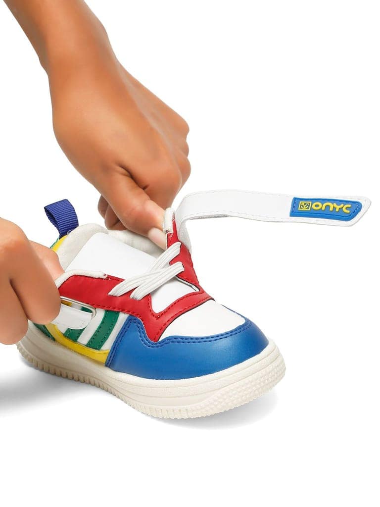 Ludo Comfortable & LightWeight Sneakers With Elastic Laces - Multicolor (Unisex) view 4