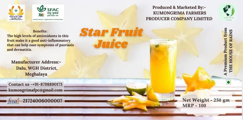 "Starfuit Juice" (Minimum order qty:-04) view 3