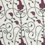 Kashida Floral with Co-ordinated Pillows Premium Cotton Double Bedsheet view 2
